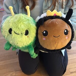 Queen Bee and Caterpillar Stuffed Toys
